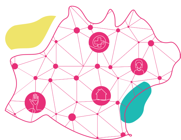Carte de l'Occitanie maillée
